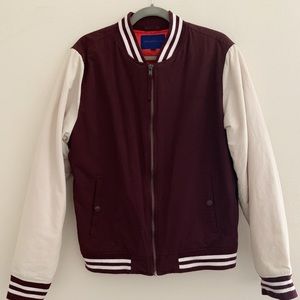 Aeropostale Varsity Bomber Jacket, Men’s Medium